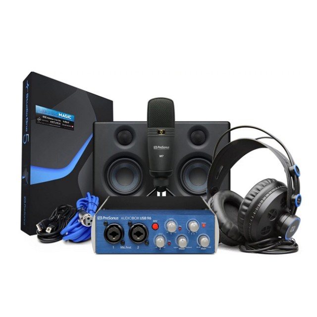 پکیج استودیو Presonus مدل Audio Box USB96 Studio Ultimate Bundle