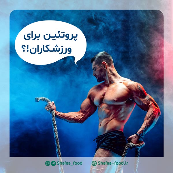 اهمیت مصرف پروتئین برای بدنسازان و ورزشکاران
