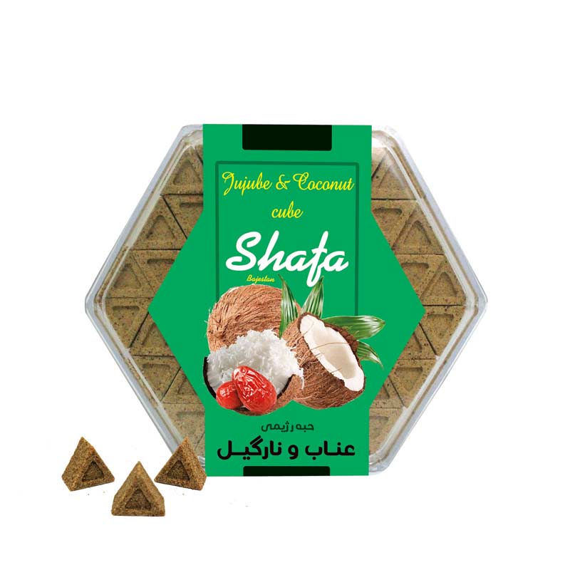 حبه رژیمی  عناب نارگیلی