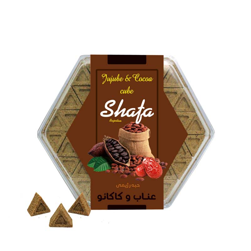 حبه رژیمی  عناب  کاکائویی