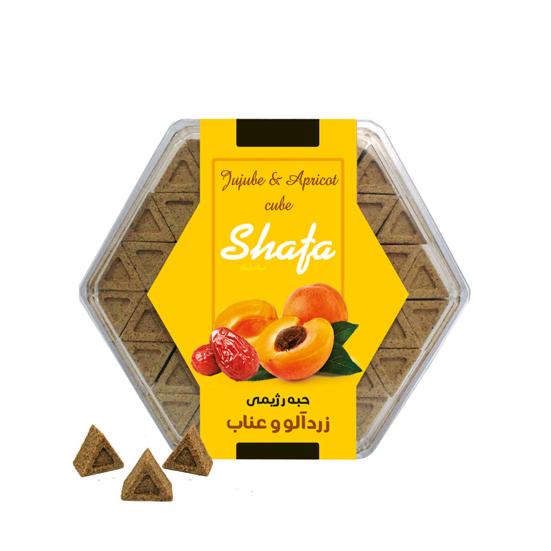 حبه رژیمی زردآلو و عناب