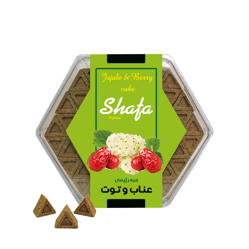 حبه قند رژیمی توت و عناب