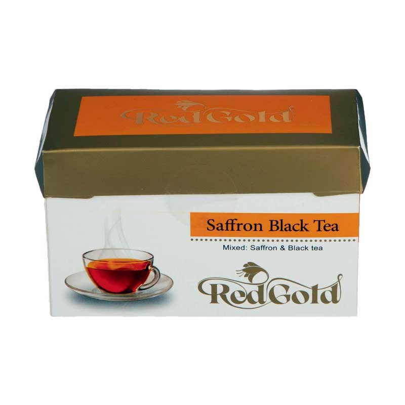 چای سیاه زعفرانی RED GOLD