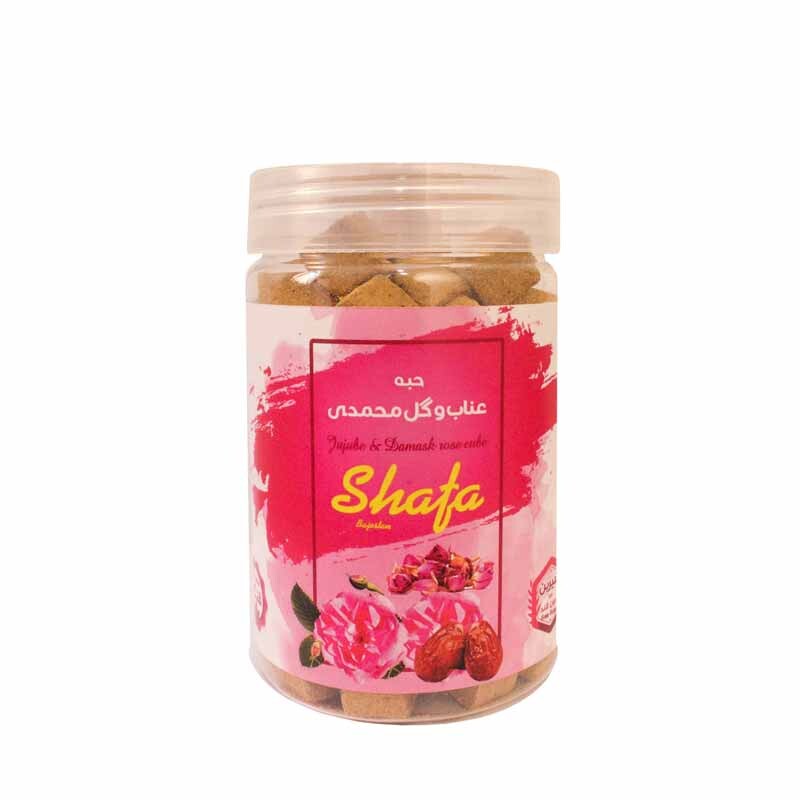 حبه قند رژیمی عناب گل محمدی