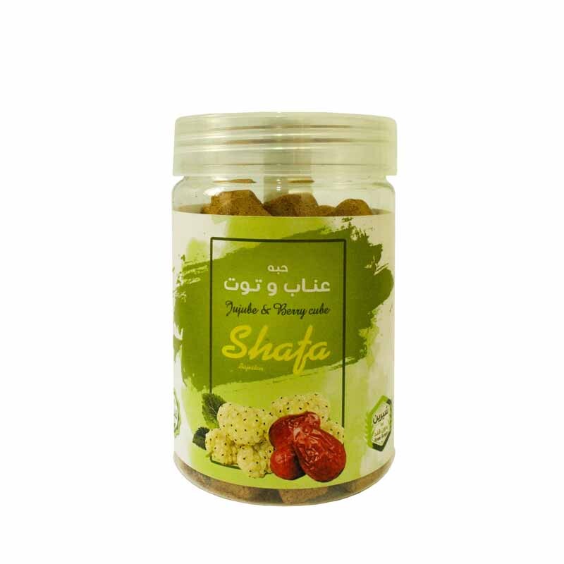 حبه قند رژیمی عناب و توت