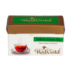 چای سبز زعفرانی RED GOLD