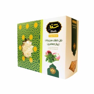 نان کراکر پیاز و جعفری