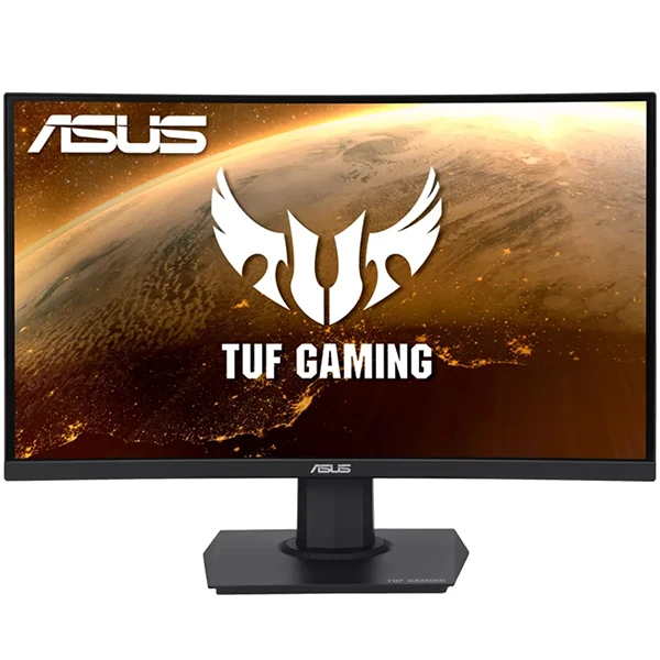 مانیتور خمیده گیمینگ 23.6 اینچ ایسوس مدل TUF Gaming VG24VQE