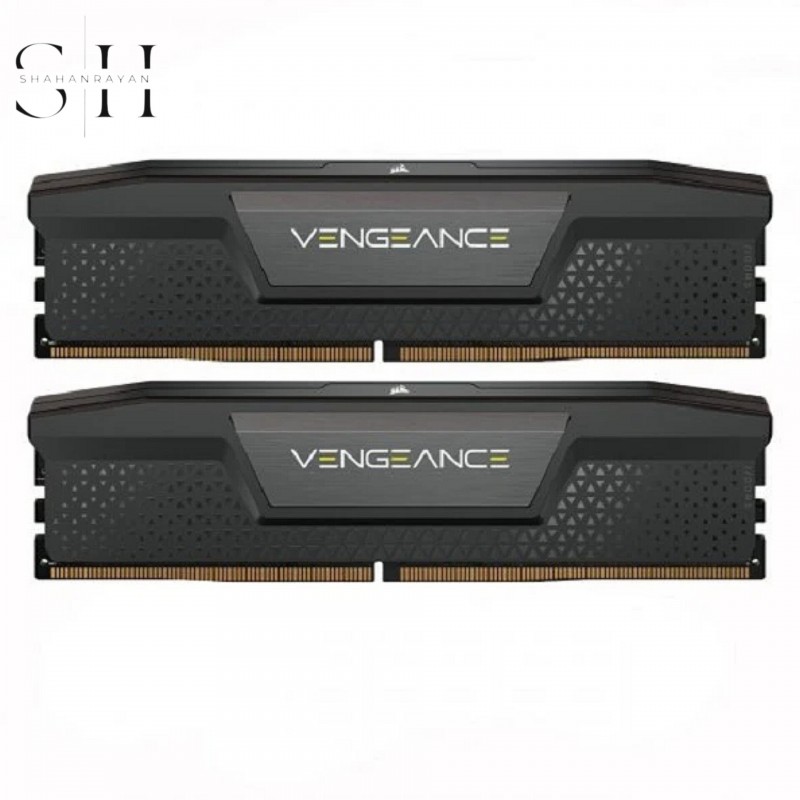 رم کامپیوتر DDR5 دو کاناله 5200 مگاهرتز کورسیر مدل VENGEANCE ظرفیت 32 گیگابایت