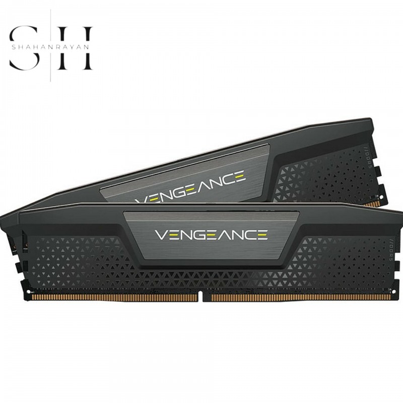 رم دسکتاپ DDR5 دو کاناله 5600 مگاهرتز CL40 کورسیر مدل VENGEANCE ظرفیت 32 گیگابایت