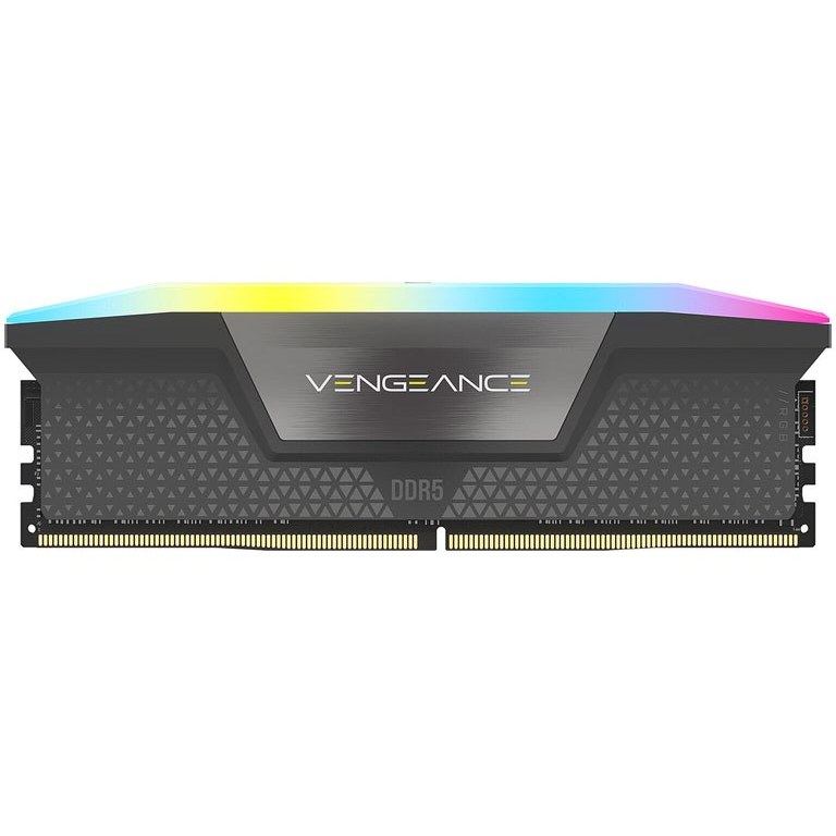 رم دسکتاپ DDR5 تک کاناله 5200 مگاهرتز CL40 کورسیر مدل  VENGEANCE RGB ظرفیت 16 گیگابایت