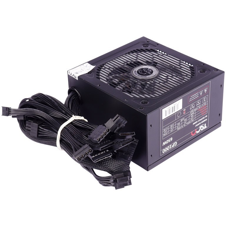 منبع تغذیه کامپیوتر تسکو مدل GP 1000 RGB 80 Plus White توان 650 وات