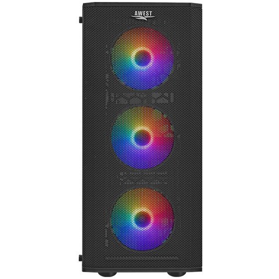 کیس کامپیوتر اوست GT AV300 MB ARGB Mid Tower مشکی
