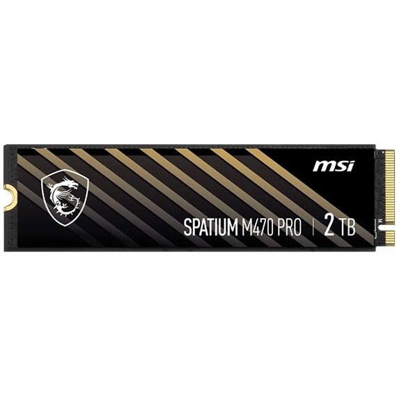 اس اس دی اینترنال ام اس آی Spatium M470 Pro M.2 2280 NVMe ظرفیت 2 ترابایت