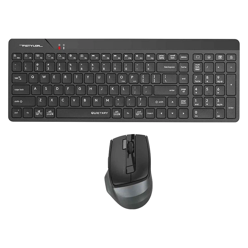 کیبورد و ماوس بی‌ سیم ای فورتک مدل FG_24OO_AIR2