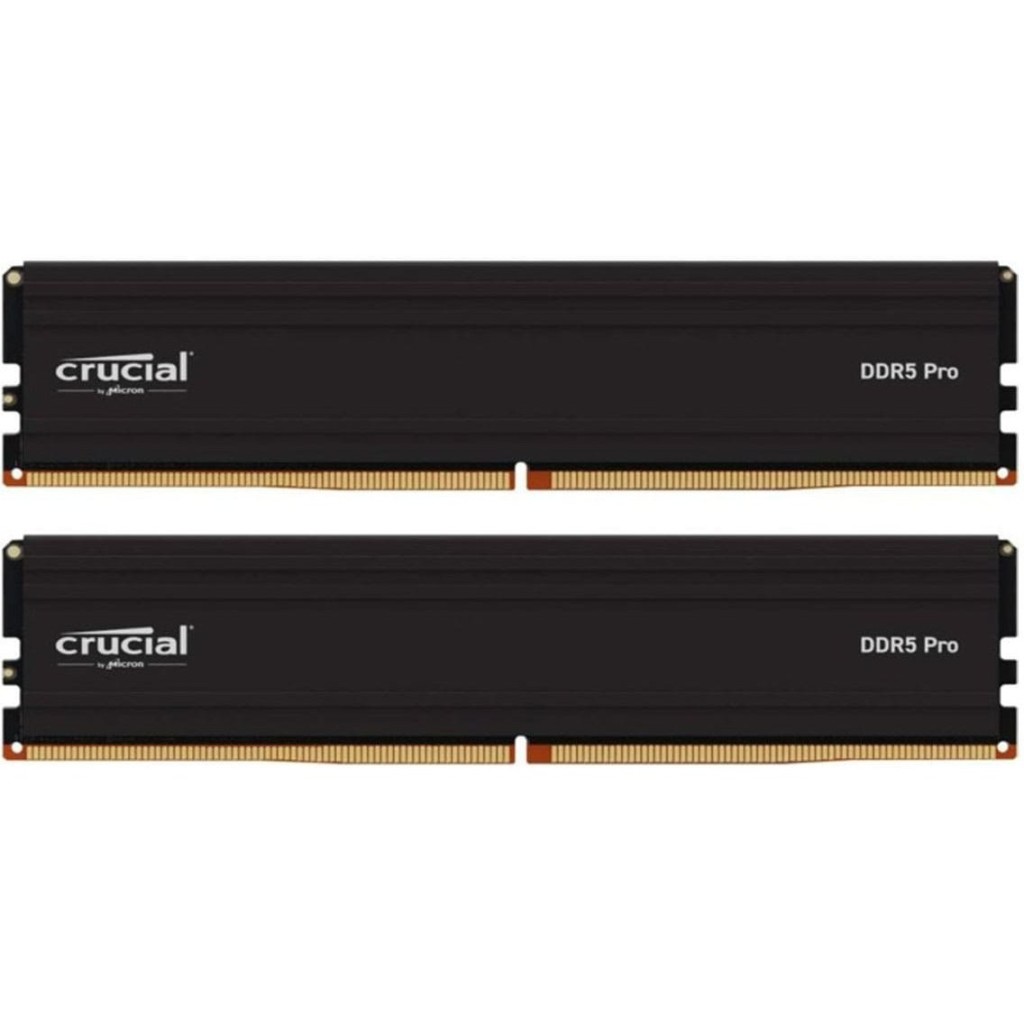 رم دسکتاپ DDR5 دو کاناله 6000 مگاهرتز CL36 کروشیال مدل Pro 32GB OC  ظرفیت 32 گیگابایت