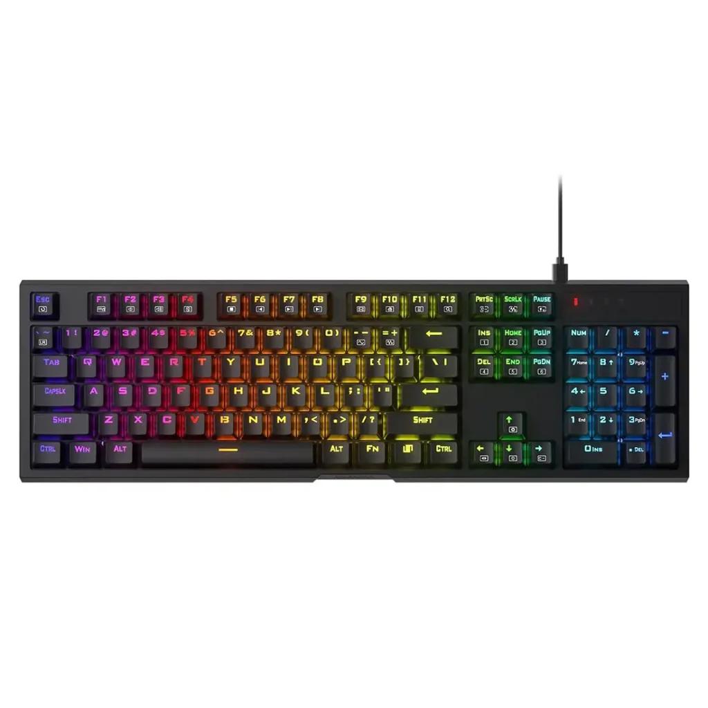 کیبورد مکانیکال گیمینگ ردراگون Argo K670 RGB