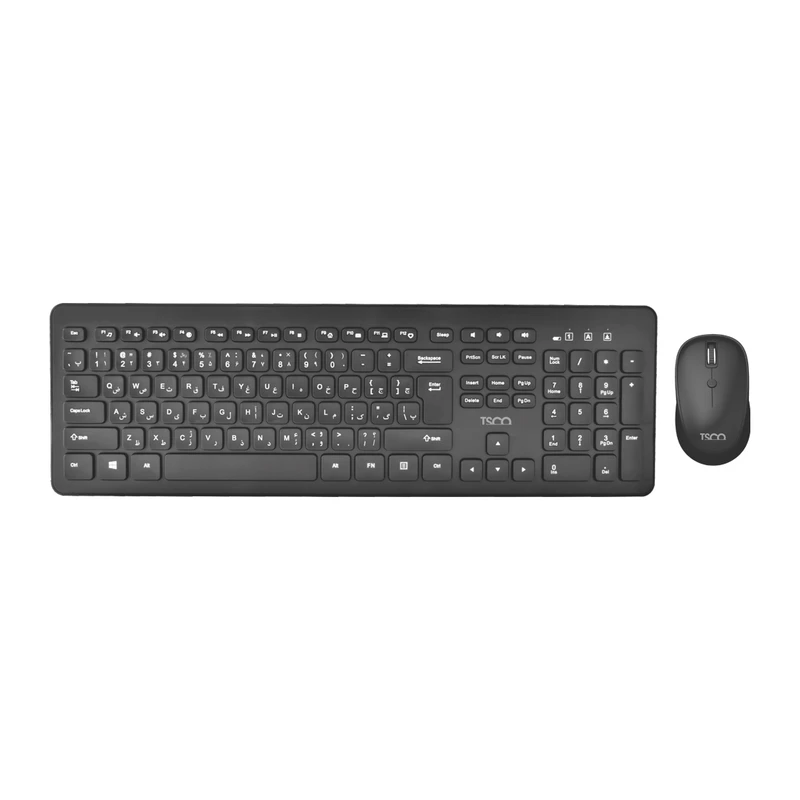 کیبورد و ماوس گیمینگ بی‌سیم تسکو مدل TKM 7011WN