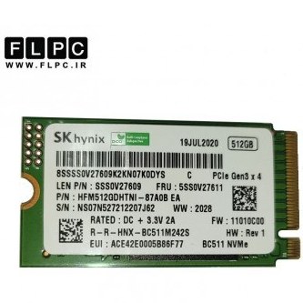 حافظه SSD برند SK Hynix مدل M2 NVME 512GB