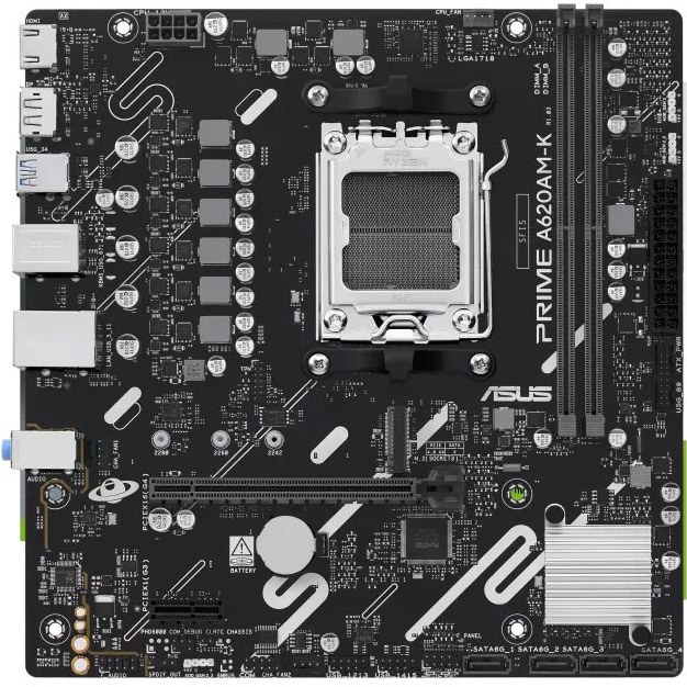 مادربورد ایسوس مدل PRIME A620AM-K DDR5