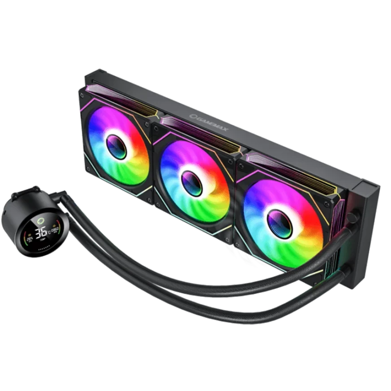 سیستم خنک کننده آبی گیم مکس مدل Iceburg 360 Digital BK