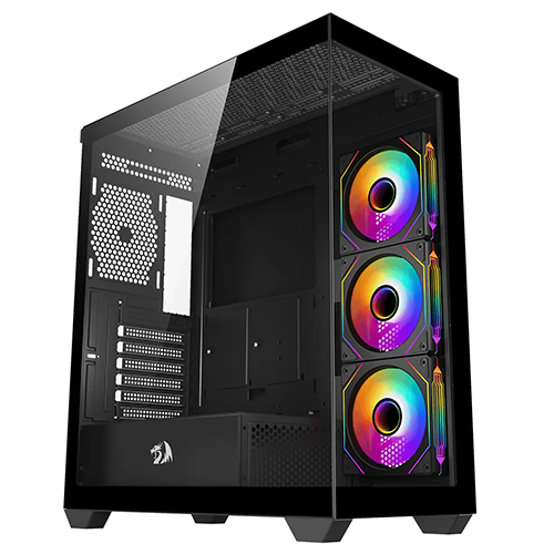 کیس گیمینگ ردراگون مدل DEFLECT CA-609 مشکی