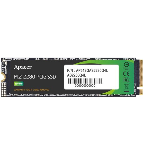 اس اس دی اینترنال اپیسر AS2280 Q4L ظرفیت 256 گیگابایت