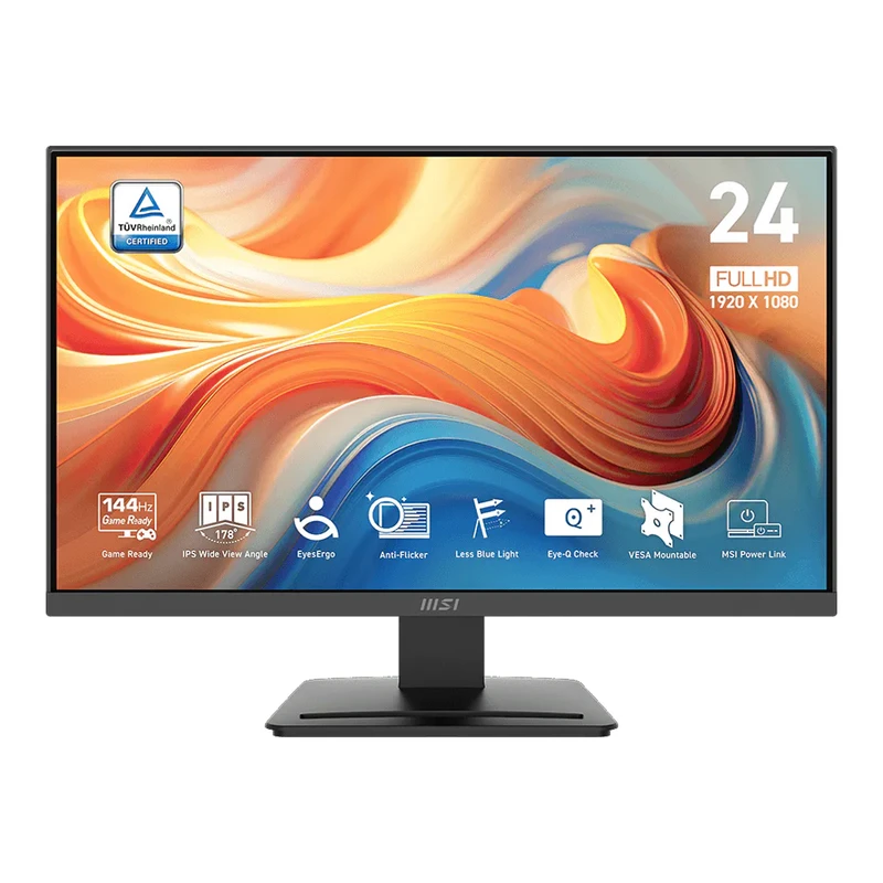 مانیتور ام اس آی PRO MP243L E14 سایز ۲۴ اینچ IPS Full HD ۱۴۴ هرتز