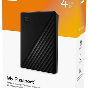 هارد اکسترنال وسترن دیجیتال مدل My Passport ظرفیت 4 ترابایت