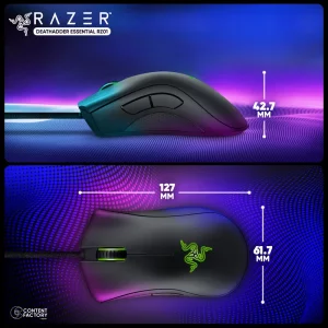 ماوس گیمینگ باسیم ریزر مدل DEATHADDER ESSENTIAL RZ01