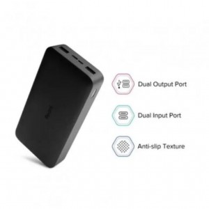 پاوربانک شیائومی مدل Redmi ظرفیت 20000 میلی آمپر ساعت