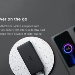 پاوربانک شیائومی مدل Redmi ظرفیت 20000 میلی آمپر ساعت