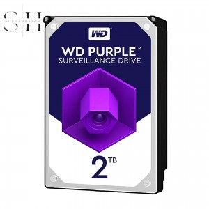 هارد اینترنال وسترن دیجیتال مدل WD PURPLE 2 TB اصلی