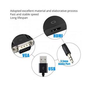 مبدل VGA به HDMI مدل OTN-5138