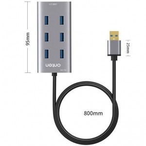 هاب 7 پورت USB 3.0 اونتن مدل OTN-8108