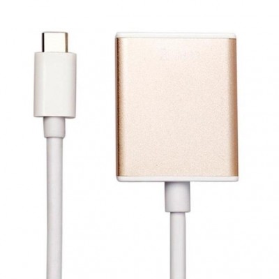 تبدیل USB Type c به VGA با کیفیت 1080P فرانت