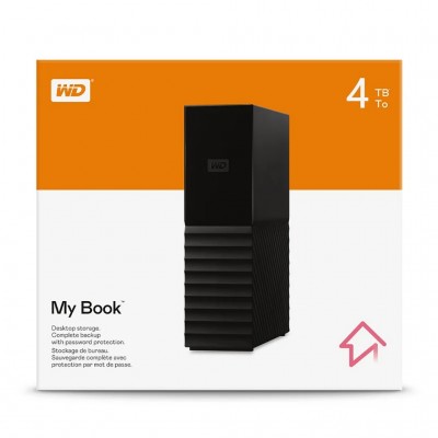هارد اکسترنال دسکتاپی برند وسترن دیجیتال با ظرفیت 4 ترابایت، مدل My Book Desktop،