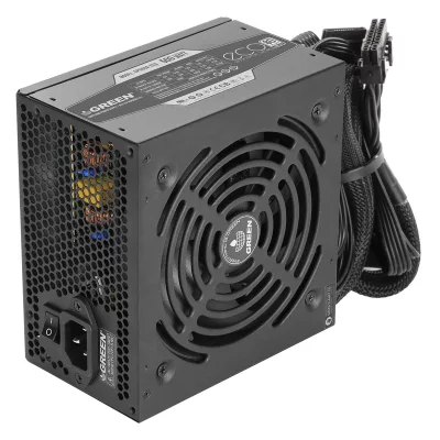 منبع تغذیه کامپیوتر گرین مدل GP500A-ECO Rev3.1 توان 500 وات