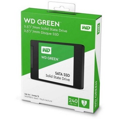 اس اس دی اینترنال وسترن دیجیتال مدل Green ظرفیت 240 گیگابایت
