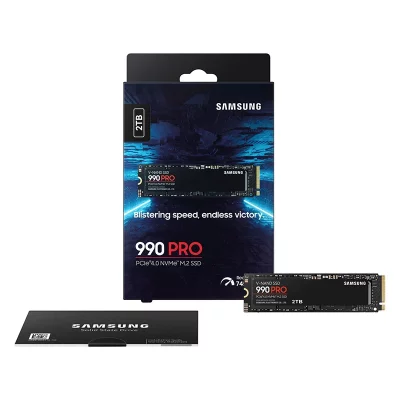 اس اس دی اینترنال سامسونگ مدل ™PRO 990 PCIe®4.0 NVMe ظرفیت دو ترابایت