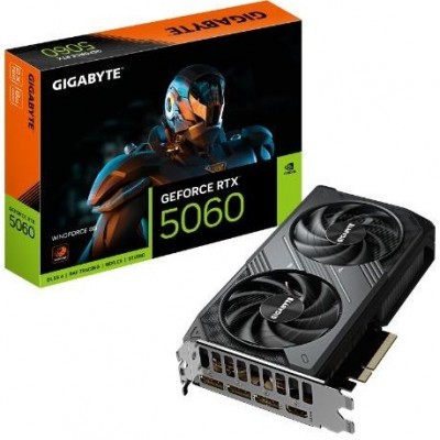 کارت گرافیک گیگابایت مدل GeForce RTX 5060 WINDFORCE 8G