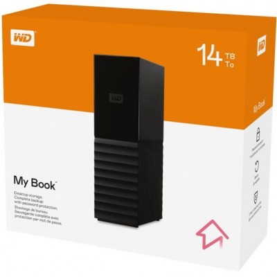 هارد اکسترنال دسکتاپ برند وسترن دیجیتال با ظرفیت 14 ترابایت، مدل My Book Desktop