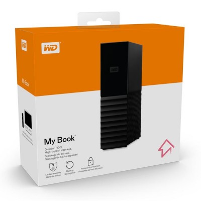 هارد اکسترنال دسکتاپ برند وسترن دیجیتال با ظرفیت 18 ترابایت، مدل My Book Desktop