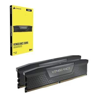 رم دسکتاپ DDR5 دو کاناله 5600 مگاهرتز CL40 کورسیر مدل VENGEANCE RGB ظرفیت 32 گیگابایت