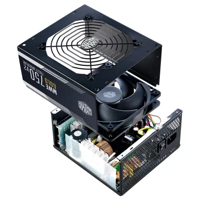 منبع تغذیه کامپیوتر مدل MWE 750 Gold V2 80 Plus Gold توان 750 وات