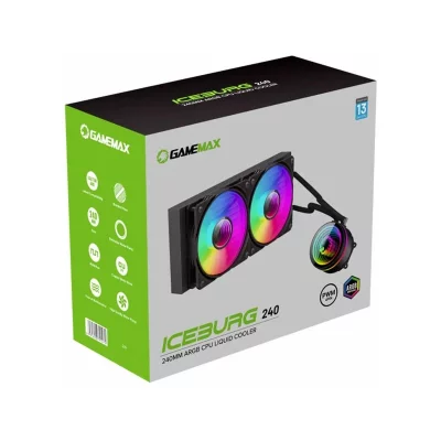 سیستم خنک کننده آبی گیم مکس مدل IceBurg 240 Infinity