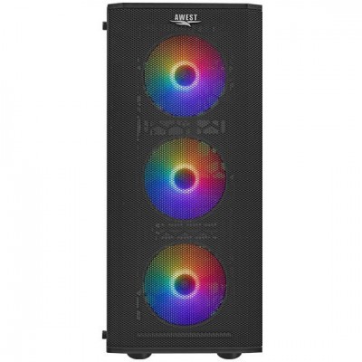 کیس کامپیوتر اوست GT AV300 MB ARGB Mid Tower مشکی