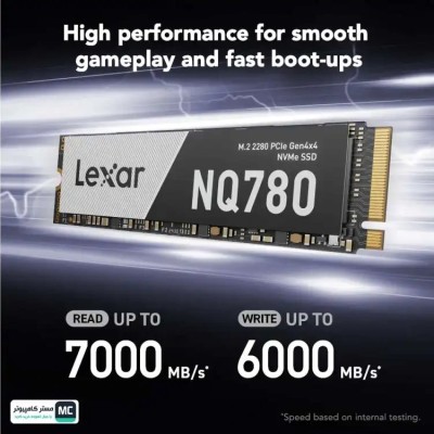 اس اس دی اینترنال لکسار NQ780 M.2 2280 NVMe ظرفیت 1 ترابایت