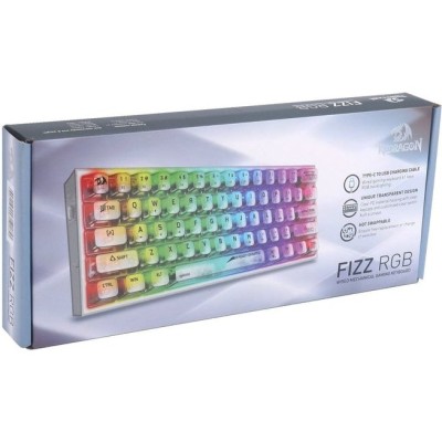 کیبورد مکانیکال گیمینگ ردراگون Redragon K617CT White