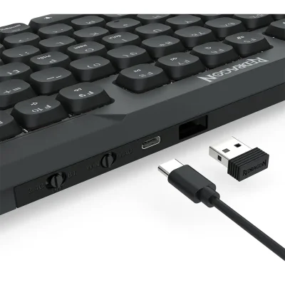 کیبورد بی سیم/باسیم مکانیکال گیمینگ ردراگون AETHER K706 PRO